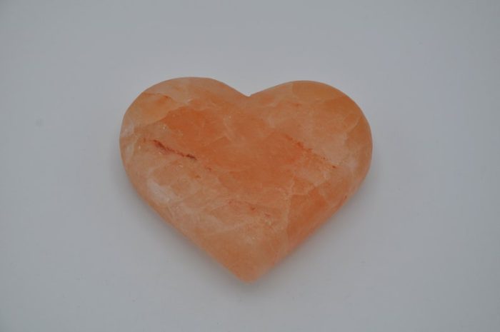 Set of 3 Himalayan Pink Salt Heart Shape Massage Stone | Therapy Stone | Natural Healing | Safe for Skin | Stress Reliever