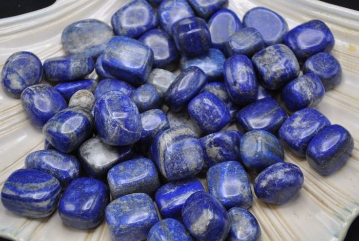 Lapis Lazuli Tumbled Stones | Polished Tumbled Gemstones | Healing Tumbled Crystals | Tumbled Rocks | Third Eye Chakra | Meditation | Reiki