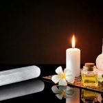 Polished Selenite Massage Pencil Wand | Soothing & Calming Massage Therapy | Spa Massage | Stress Reliever | Pain Reliever | Reiki | 6 inch