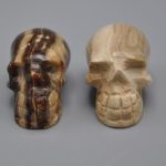 Root Beer Calcite Skull | Chocolate Calcite | Realistic Details | Handmade | Crystal Skull | Healing Crystal | Fine Art Sculpture | Reiki