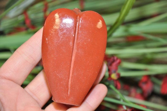 Red Jasper Angel | Crystal Angel | Crystal Figurine | Standing Statuette | Handmade | Angelic Reiki | Metaphysical l Healing Crystal