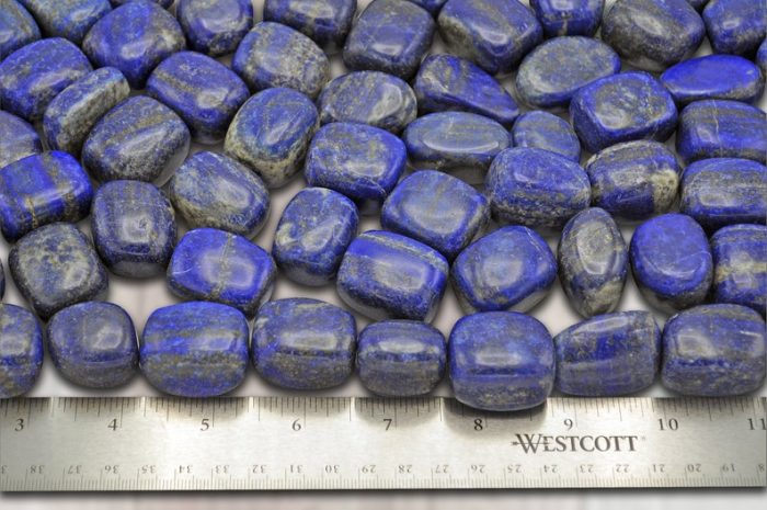 Lapis Lazuli Tumbled Stones | Polished Tumbled Gemstones | Healing Tumbled Crystals | Tumbled Rocks | Third Eye Chakra | Meditation | Reiki