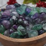 Supreme Quality of Rainbow Fluorite Tumbled Stones | Pocket Polished Gemstones | Healing Tumbled Crystals | Heart Chakra | Reiki Stone