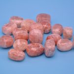 Strawberry Calcite Tumbled Stone | Calcite Tumbled Stones | Handmade | Polished Gemstone | Healing Crystals & Stones | Meditation | Reiki