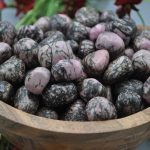 Rhodonite Tumbled Stones | Rhodonite Crystals | Tumbled Rhodonite | Handmade Pocket Stone | Stone of Love | Healing Crystal & Stone