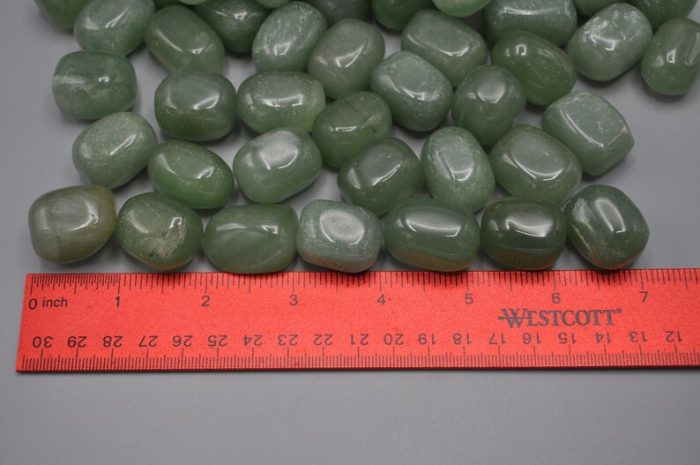 Green Aventurine Tumbled Stones | Green Aventurine Crystal | Healing Stone | Stone of Intelligence, Perception and Creativity | Chakra Stone