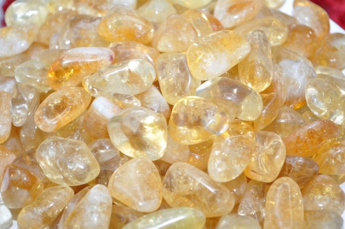 Sumpreme Quality Citrine Tumbled Stones | Hand Polished Stones | Polished Gemstones | Healing Crystals & Stones | Meditation | Reiki Stone