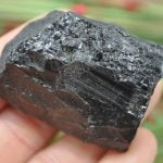 Black Tourmaline Crystal | Raw Tourmaline Stone | Tourmaline Chunks | Reiki | Crystal Grid | Grounding Specimen | Crystal for Protection
