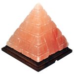 Himalayan Pink Salt Step Pyramid Lamp