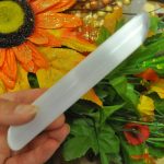 Selenite Massage Wand | Crystal Healing Wand | Soothing & Calming Massage | Spa Massage Wand | Stress Reliever | Healing Tool | 6 inch