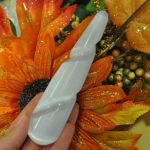Polished Selenite Massage Wand | Soothing & Calming Massage Therapy | Spa Massage wand | Stress Reliever | Pain Reliever | Reiki | 5 inch