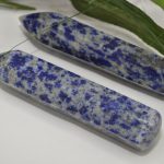 Lapis Lazuli Pencil Wand | Crystal Healing Pointer | Massage Wand | Soothing & Calming Massage | Stress Reliever | Healing Tool | 4 inch