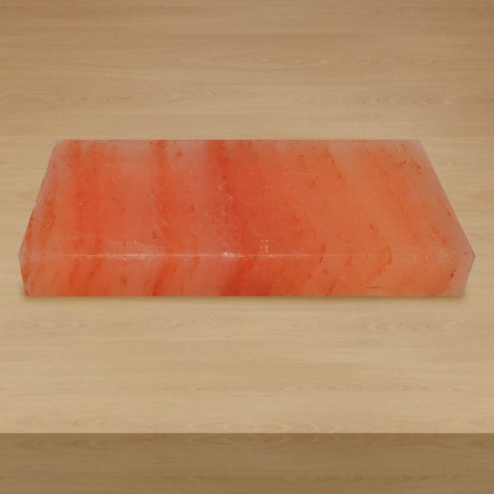 Himalayan Pink Salt Block Cooking Plate | Perfect for Cooking, Grilling & Cutting | Antibacterial and Antimicrobial | 16"x8"x2"