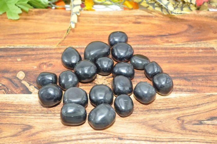 Supreme Quality Black Obsidian Tumbled Stones | Black Obsidian Tumbled Crystals | Hand Polished Pocket Stone | Reiki | Meditation