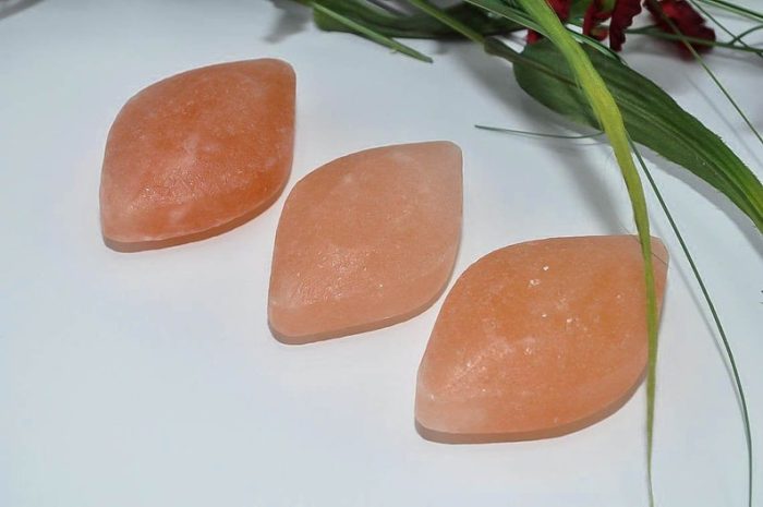 Set of Massage Bar Stones | Himalayan Salt Massage Therapy Stones | Natural Deodorant | Hand Carved | Stress Reliever | Pain Reliever