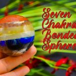 7 Chakra Bonded Sphere | Polished Stones | Chakra Healing Crystals | Reiki Chakra Ball | Chakra Balancing | Metaphysical | 40 - 50 mm