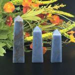 Angelite Obelisk | Angelite Tower | Angelite Pointer | Handmade Obelisk | Healing Crystal | Metaphysical | Home Decor