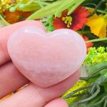 Rose Quartz Heart | Rose Quartz Crystal Heart | Handmade | Heart Chakra | Cleansing & Balance | Metaphysical Crystal | Stone of Love