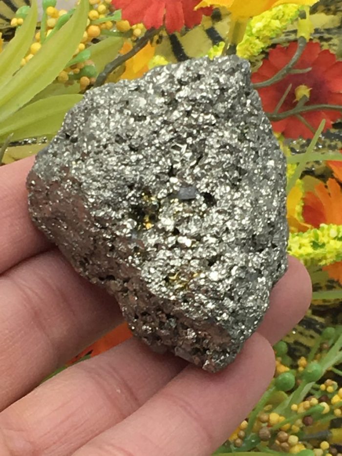 Raw Pyrite Crystal Rocks | Fools Gold | Pyrite Specimen | Healing Crystal Chunks | Pyrite Rough Stone | Mental Stability, Strength & Stamina