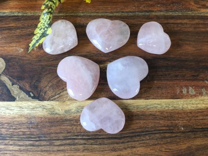 Rose Quartz Heart | Rose Quartz Crystal Heart | Handmade | Heart Chakra | Cleansing & Balance | Metaphysical Crystal | Stone of Love