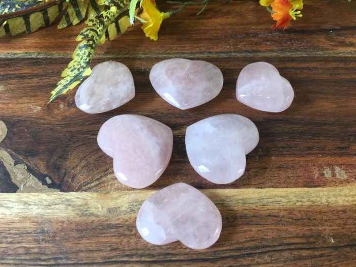 Rose Quartz Heart | Rose Quartz Crystal Heart | Handmade | Heart Chakra | Cleansing & Balance | Metaphysical Crystal | Stone of Love