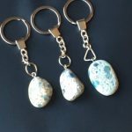 K2 Jasper Tumbled Stone Key chain | Chakra Gemstone Keychain | Crystal Key chain | Gemstone Key Accessories | Handmade