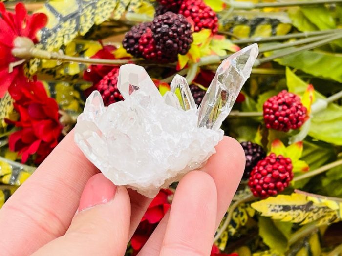 Clear Quartz Crystal Cluster | Clear Quartz Point l Rock Cluster | Cluster Geode | Raw Quartz Point Cluster | Natural Rough Specimen