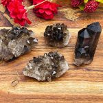 Smoky Quartz Point Rock Cluster