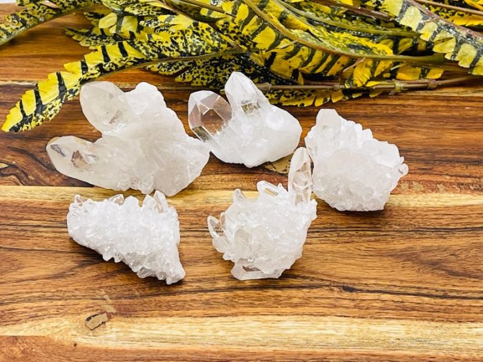 Clear Quartz Crystal Cluster | Clear Quartz Point l Rock Cluster | Cluster Geode | Raw Quartz Point Cluster | Natural Rough Specimen