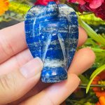Lapis Lazuli Angel | Lapis Angel | Crystal Figurine | Standing Statuette | Handmade | Angelic Reiki | Metaphysical | Healing Crystal