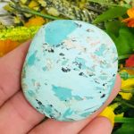 Chrysocolla Palm Stones | Chrysocolla Crystals | Hand Polished Pocket Stone | Chakra Stones | Reiki | Meditation