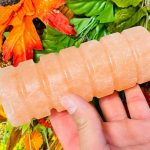 Himalayan Pink Salt Massage Roller | Soothing & Calming Massage Therapy | Spa Massage Roller | Stress Reliever | Foot Massager | 5 inch