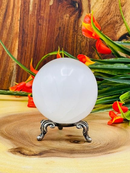 Polished Selenite Crystal | Handmade | Crystal Chakra Reiki