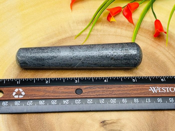 Hematite Massage Wand | Crystal Healing Wand | Soothing & Calming Massage | Spa Massage Wand | Stress Reliever | Healing Tool | Root Chakra