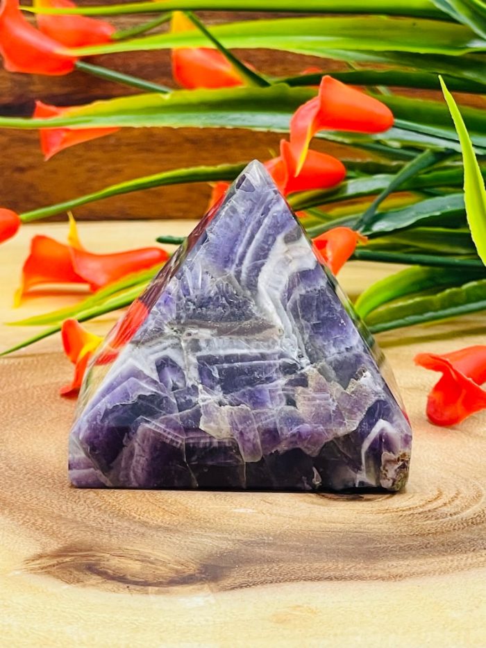 Amethyst Pyramid | Amethyst Crystal Pyramid | Amethyst Pointer | Metaphysical Healing Tool | Crown Chakra | Reiki |1, 1.5 & 2 Inch