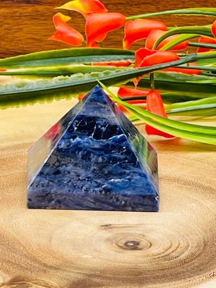 Sodalite Pyramid