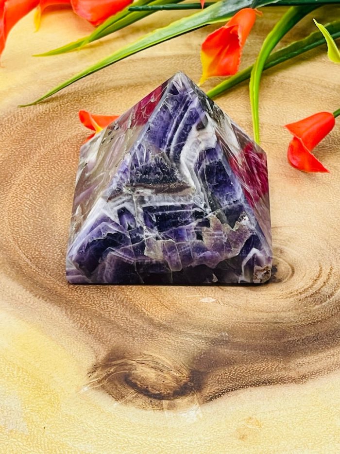 Amethyst Pyramid | Amethyst Crystal Pyramid | Amethyst Pointer | Metaphysical Healing Tool | Crown Chakra | Reiki |1, 1.5 & 2 Inch