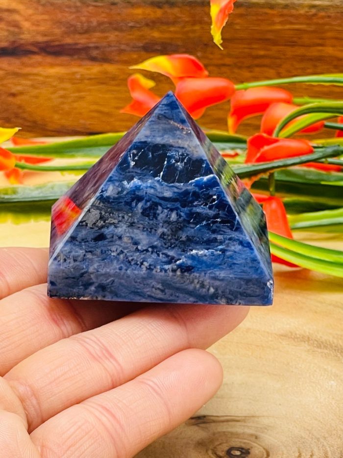 Blue Sodalite Pyramid