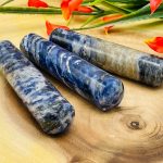 Sodalite Wand | Sodalite Crystal Wand | Blue Sodalite Massage Wand | Healing Crystal & Stone | Third Eye Chakra | Chakra Stone | Handmade