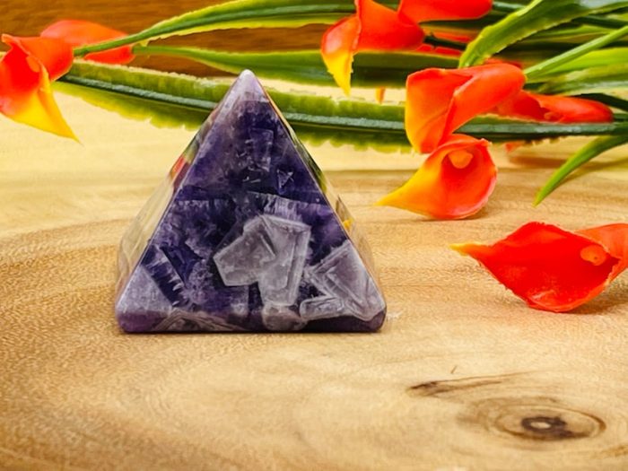 Amethyst Pyramid | Amethyst Crystal Pyramid | Amethyst Pointer | Metaphysical Healing Tool | Crown Chakra | Reiki |1, 1.5 & 2 Inch