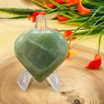 Green Aventurine Heart Stones | Green Aventurine Crystal Heart | Healing Stone | Stone of intelligence and creativity | Chakra Stone