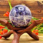 Amethyst Sphere | Amethyst Crystal Sphere | Metaphysical Healing Crystal | Crown Chakra | Reiki Sphere | Amethyst Ball | 50 - 60 mm