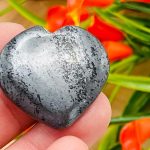Hematite Heart Stone | Hematite Crystal Energy Stone | Pocket Heart Stone | Energy Crystal | Root Chakra | Healing Crystals