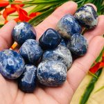 Sodalite Tumbled Stones | Blue Sodalite | Handmade | Polished Gemstones | Healing Crystals & Stones | Third Eye Chakra | Chakra Stone