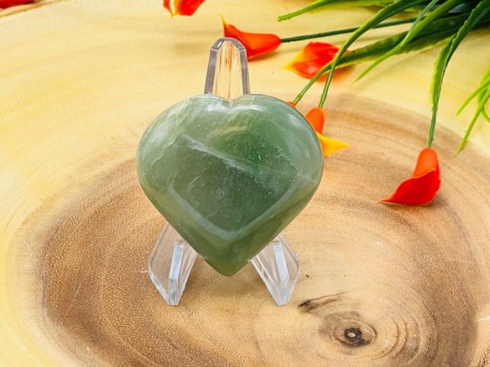 Green Aventurine Heart Stones | Green Aventurine Crystal Heart | Healing Stone | Stone of intelligence and creativity | Chakra Stone