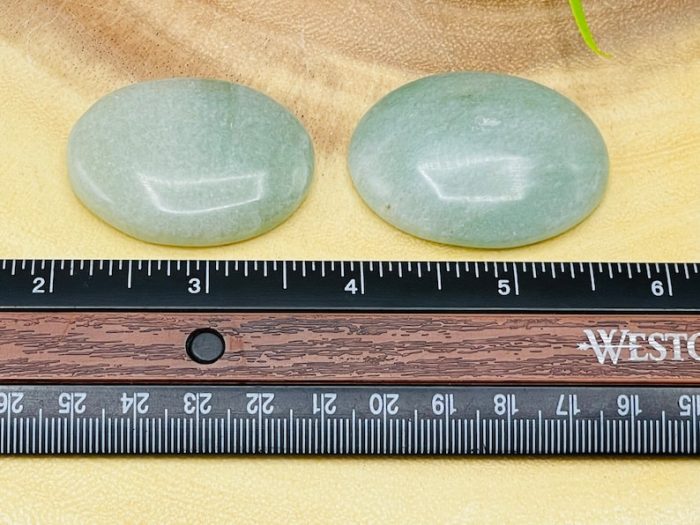 Green Aventurine Smooth Stone | Green Aventurine Palm Crystal | Hand Polished Massage Stone | Chakra Healing Crystal | Stress Reliever