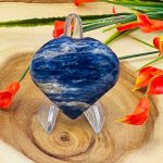 Sodalite Heart Stone | Blue Sodalite Pocket Stone | Polished Gemstone | Healing Crystals & Stone | Third Eye Chakra | Chakra Stone