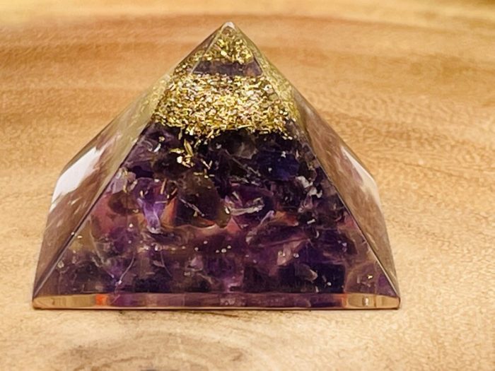 7 Chakra Orgone Pyramid Stone Set | Chakra Healing Pyramid Crystal | Reiki Chakra | Chakra Pocket Stones | Chakra Pointer