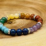 7 Chakra Crystals Stones Bracelets | Beautiful Healing Jewelry | Chakra Jewelry | Reiki Stones | Healing Crystal Bracelet