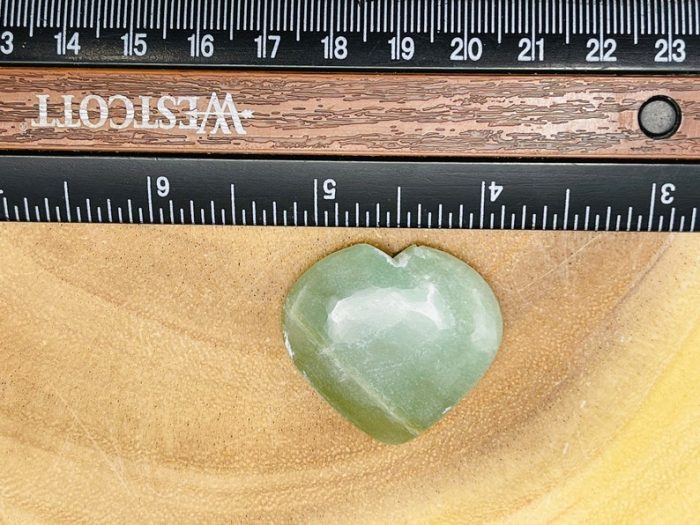 Green Aventurine Heart Stones | Green Aventurine Crystal Heart | Healing Stone | Stone of intelligence and creativity | Chakra Stone